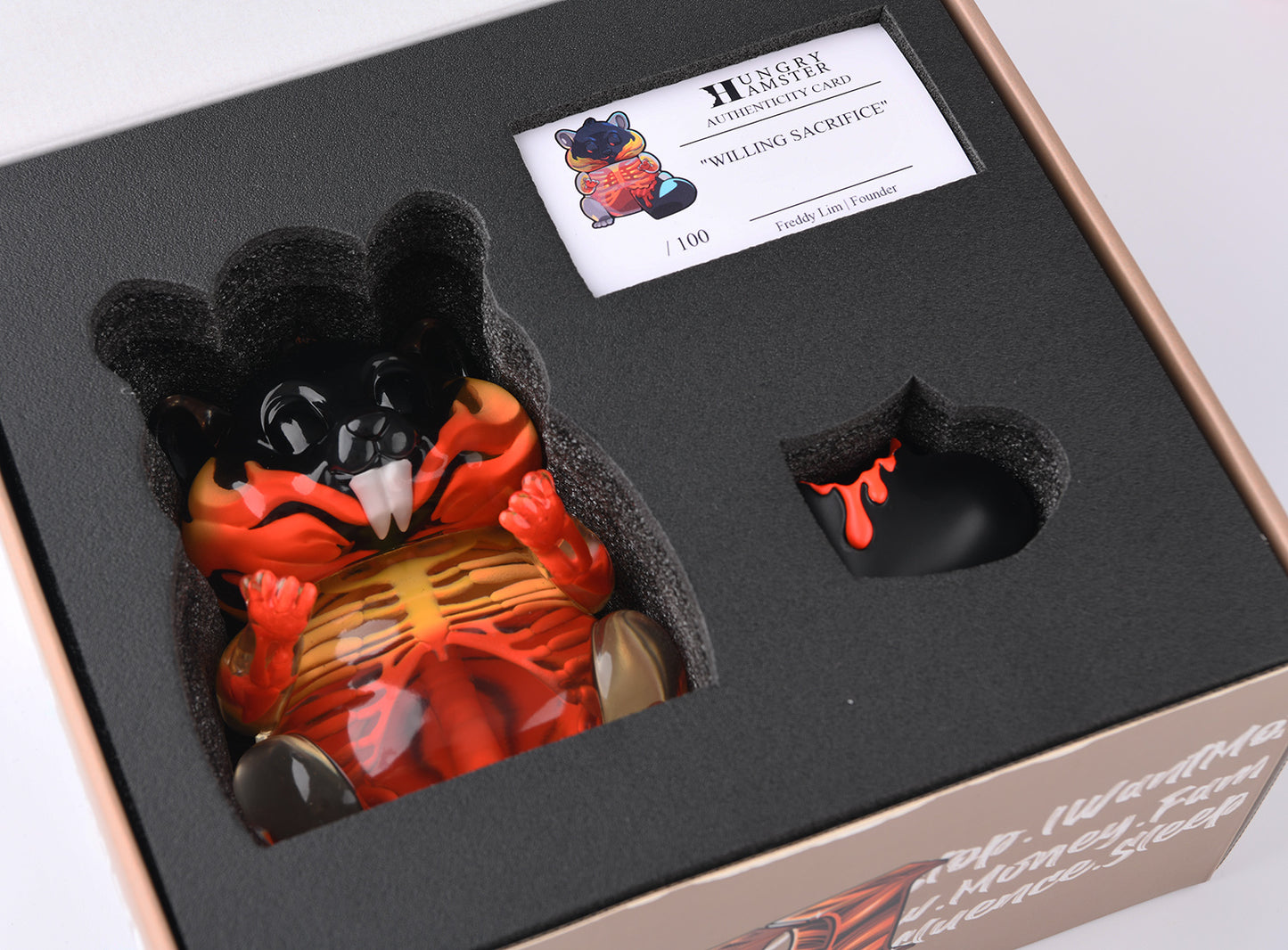 Hungry Hamster Art Toy Collection 1: Willing Sacrifice