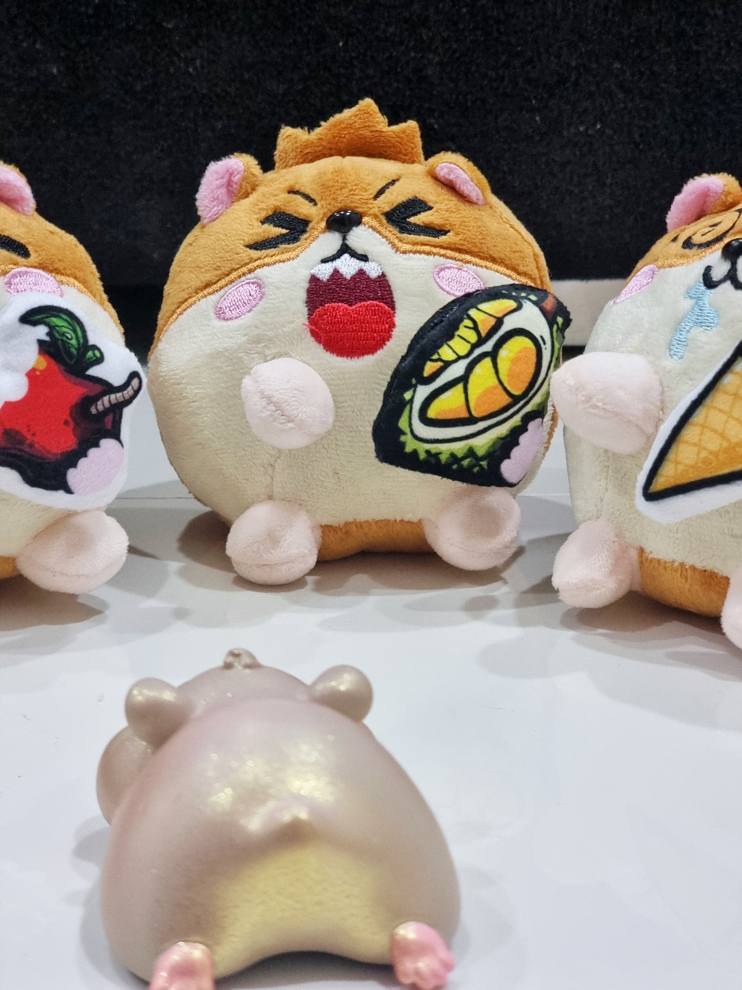 Hungry Hamster Plushie Keychain Blind Box