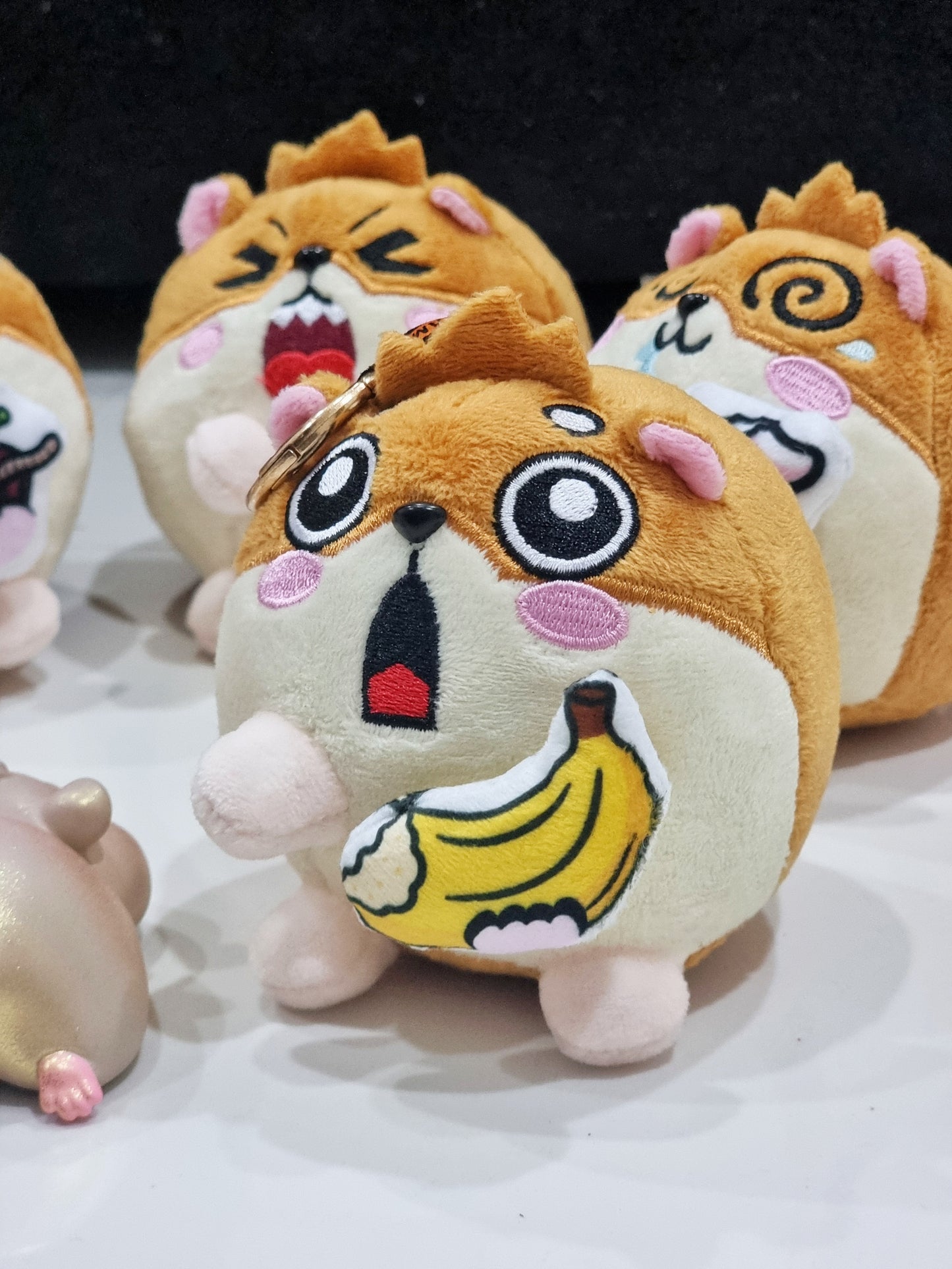 Hungry Hamster Plushie Keychain Blind Box