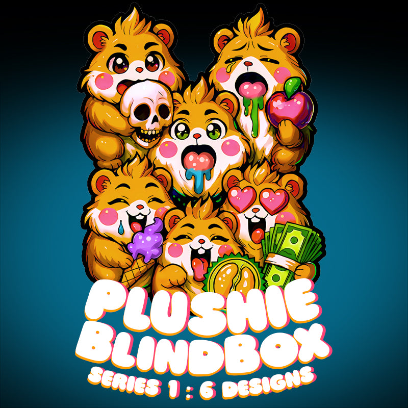 Hungry Hamster Plushie Keychain Blind Box