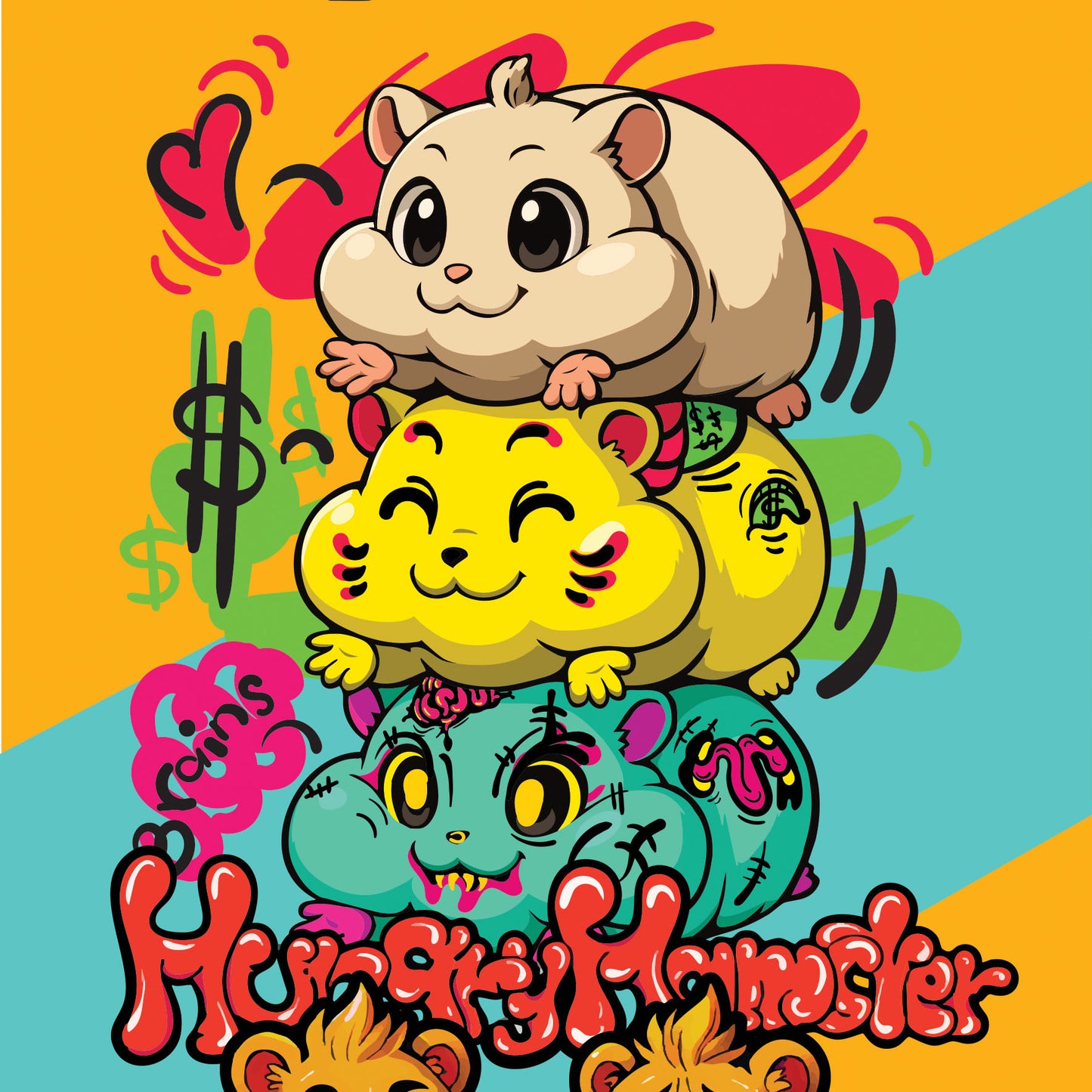 Hungry Hamster Mini Blind Box (BOX SET)